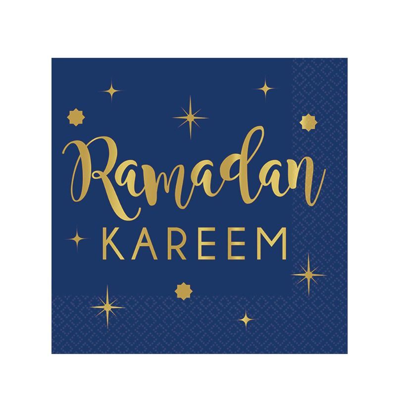 Ramadan Kareem Beverage Tissues 16pcs