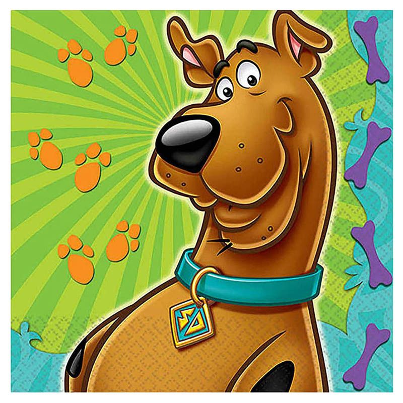 Scooby-Doo Where Are You Beverage Tissues 16s