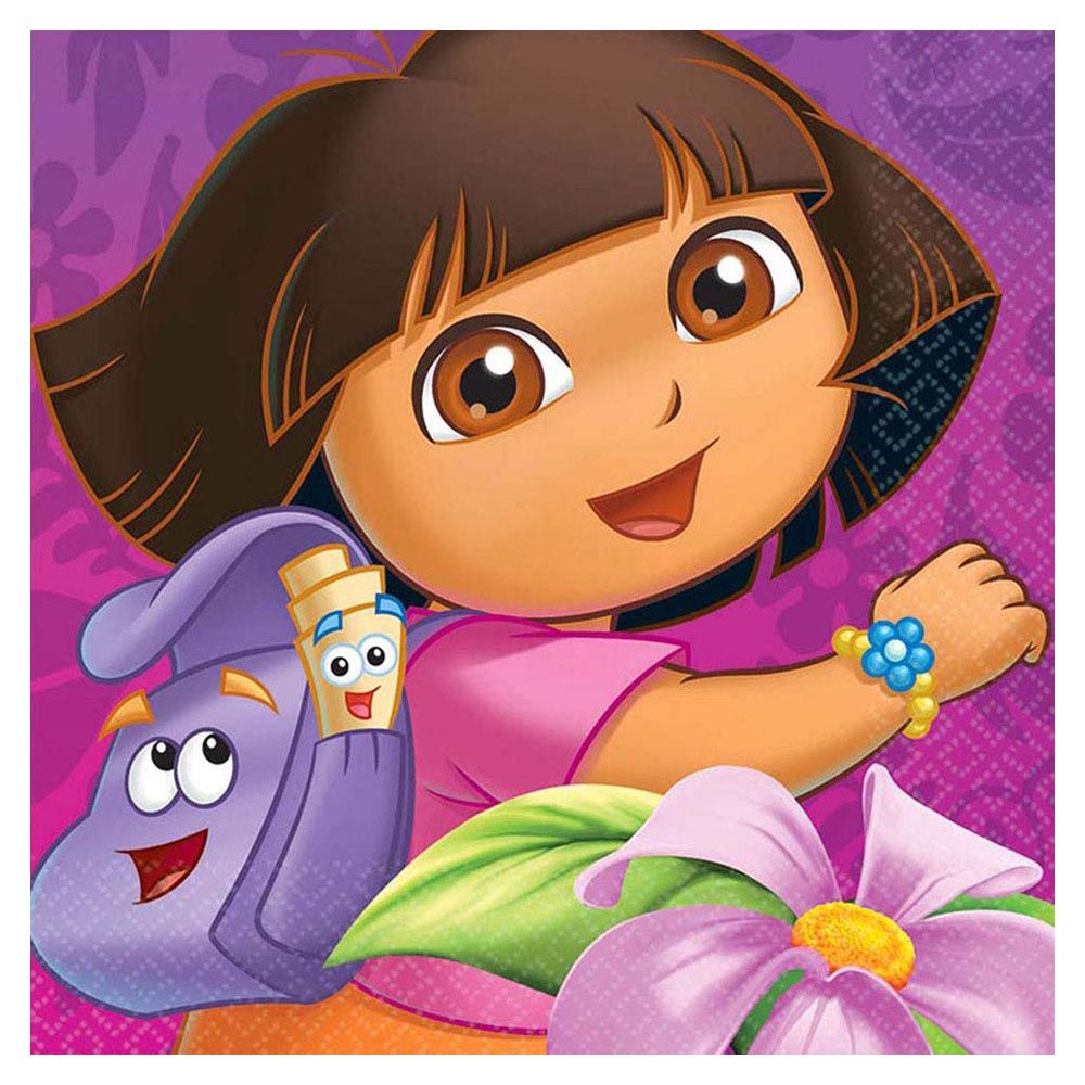 Dora's Flower Adventure Lunch Napkins (16pcs)