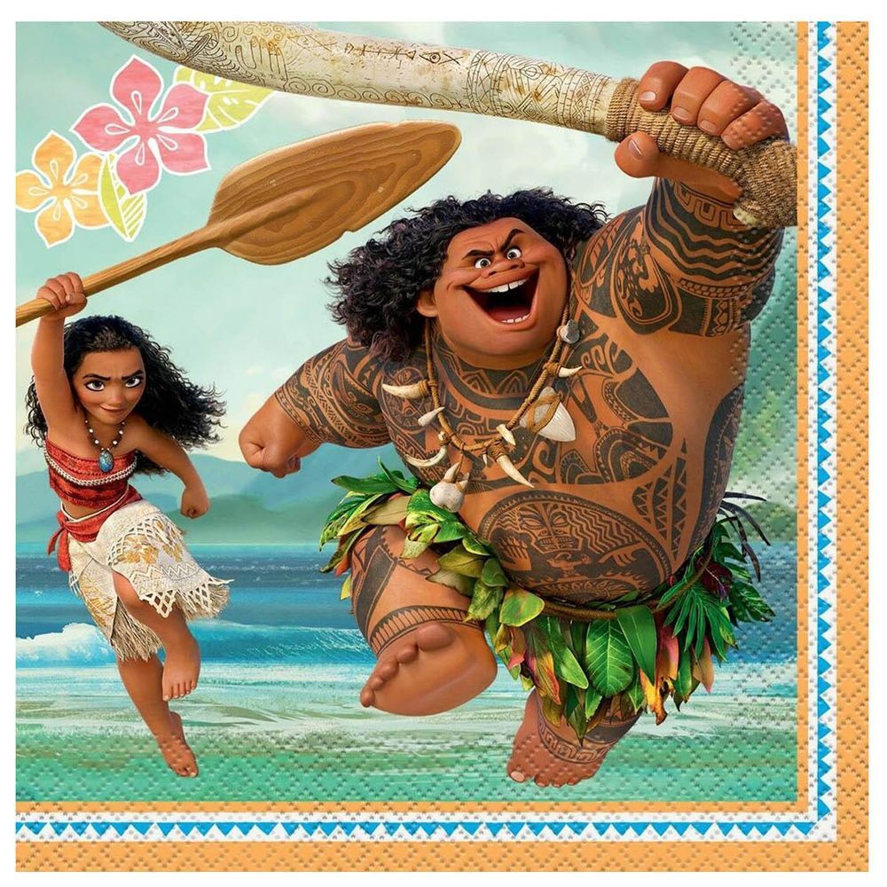 Moana Lunch Tissues 16pcs