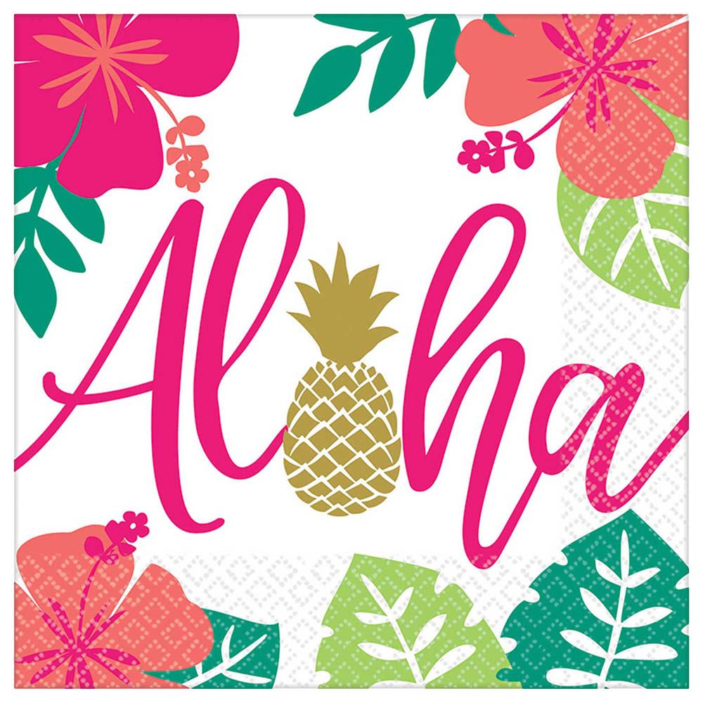 You Had Me At Aloha Lunch Tissues - 16Pc