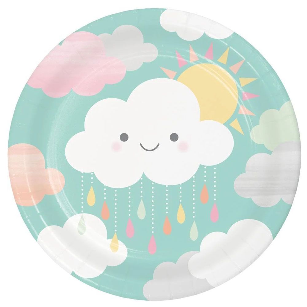 Creative Converting - Sunshine Baby Shower Dinner Plate 8pcs