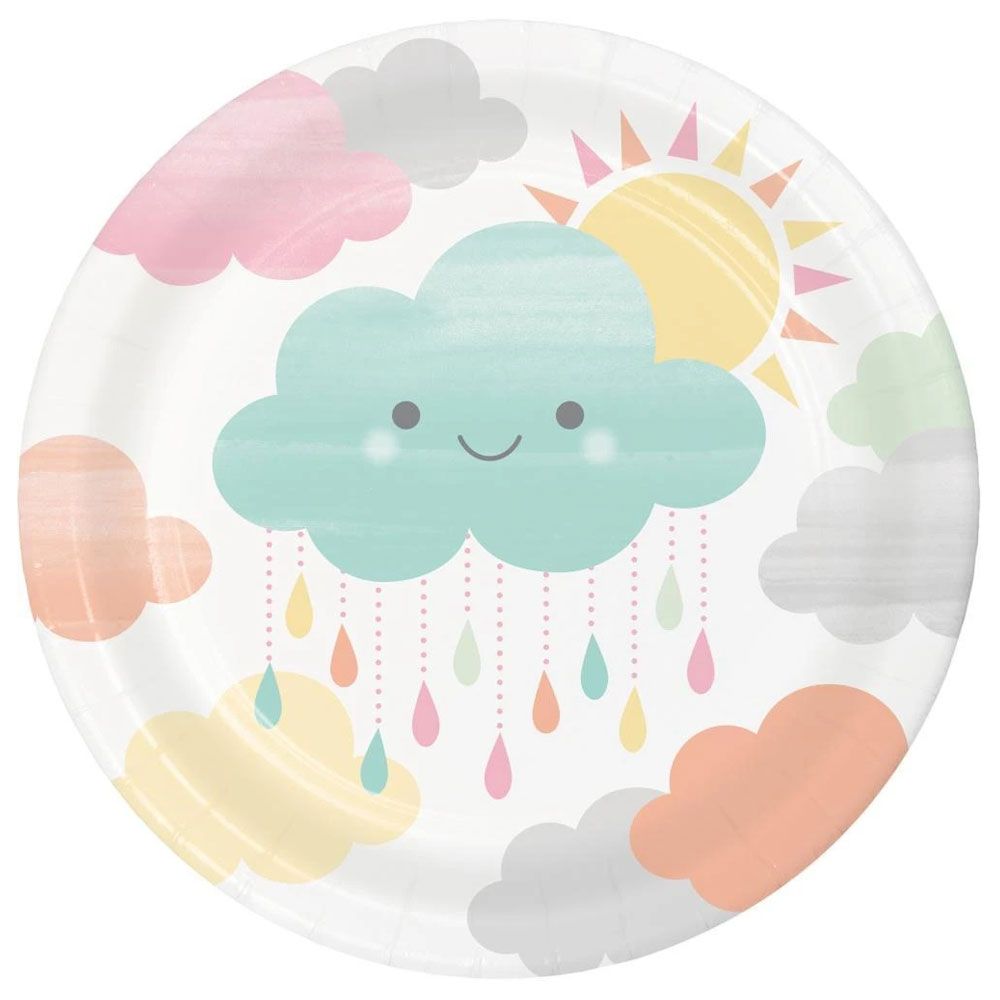 Creative Converting Sunshine Baby Shower Luncheon Plate 8pcs