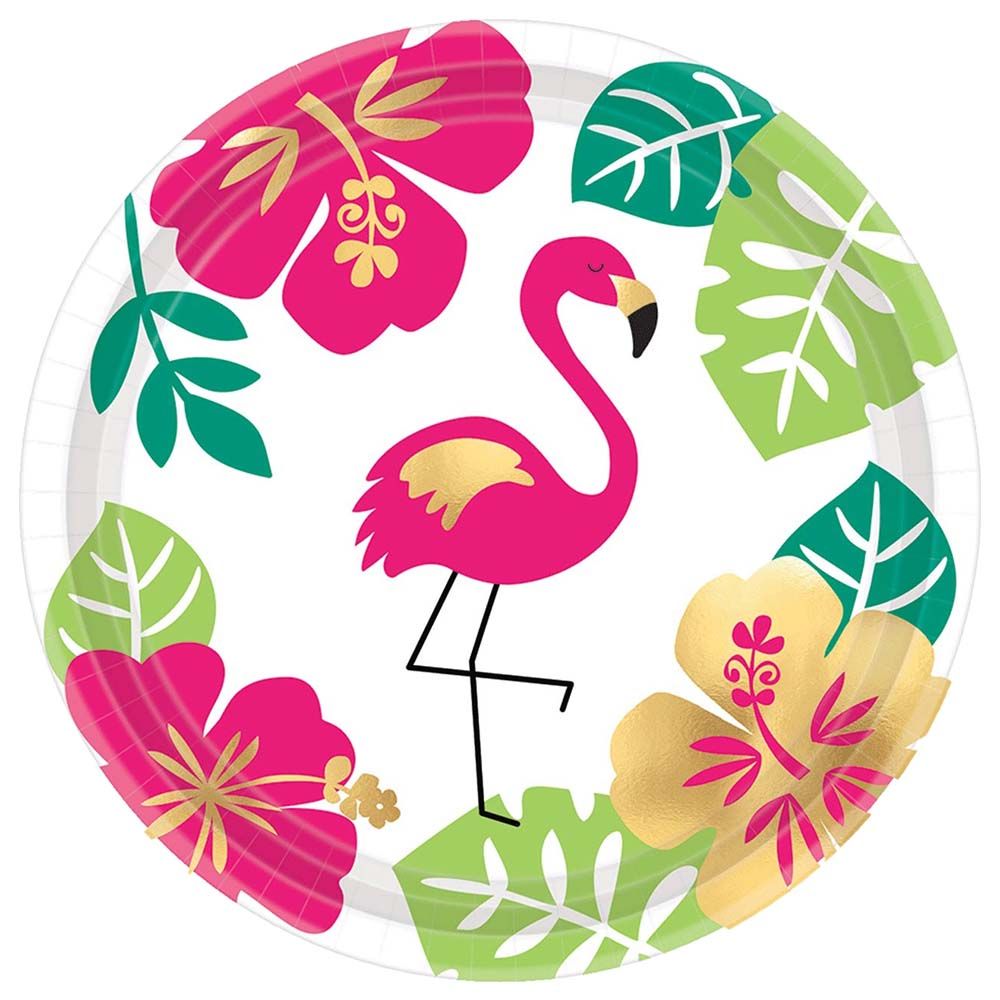 You Had Me At Aloha Round Paper Plates - 8Pc