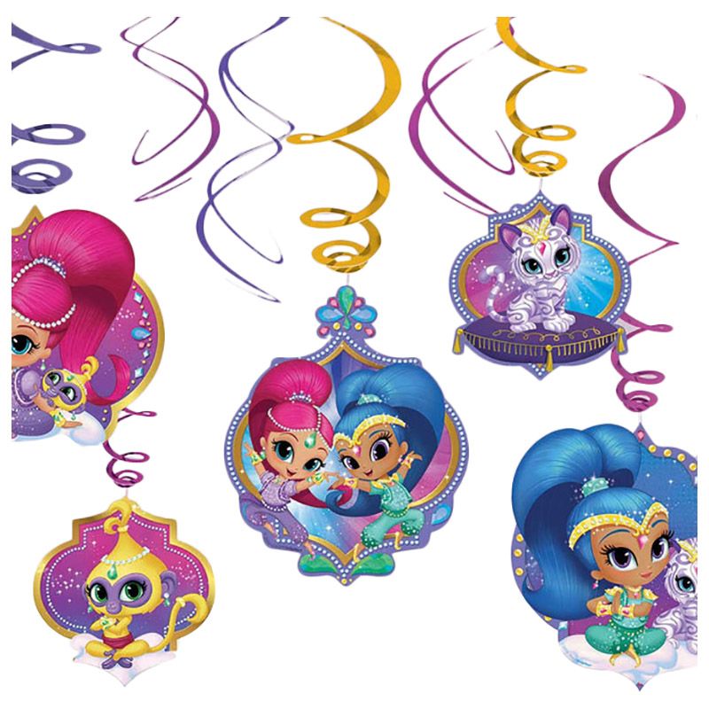 Shimmer & Shine Swirl Value Pack Decoration Kit