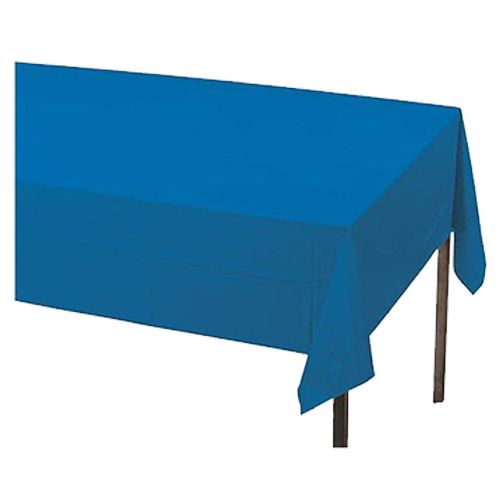 Amscan - Plastic Table Cover 54 x 108" - Bright Royal Blue