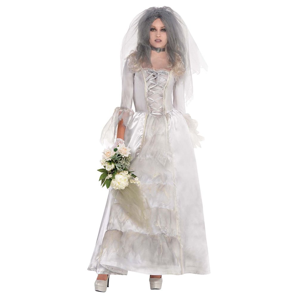 Costumes USA - Adult Ghost Bride Costume