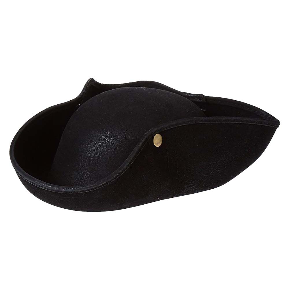 Child Pirate Tricorn Hat - Black