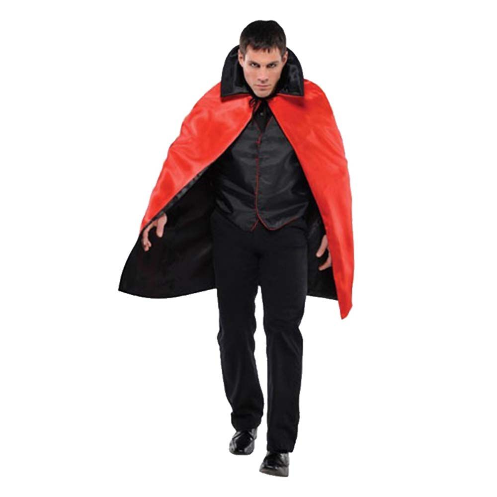 Mid-Length Two-Tone Collared Cape