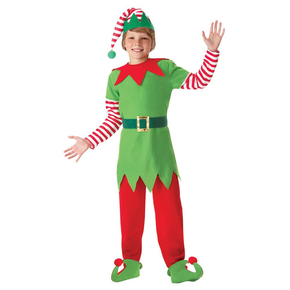 Child Santas Helper Christmas Costume - Clrg