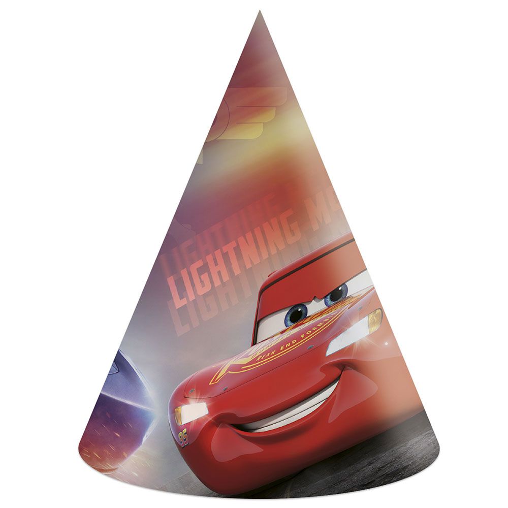 Cars The Legend Of The Track Disney Hats 6pcs