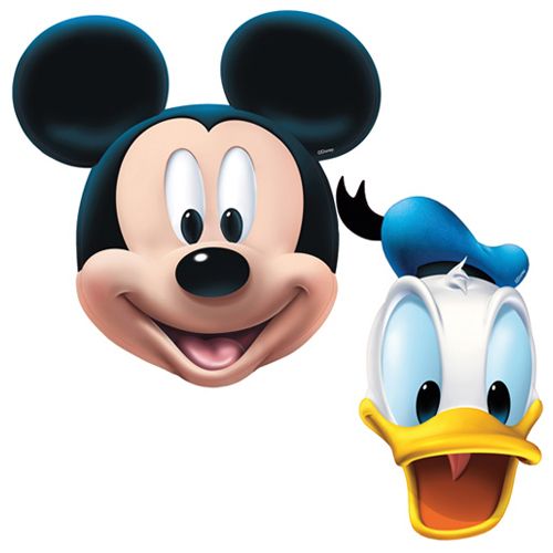 Mickey Mouse Masks Disney 4pcs