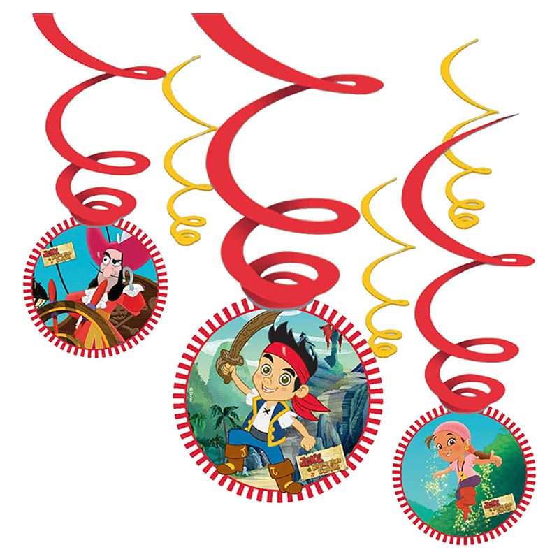 Jake & The Neverland Pirates Swirl Decorations