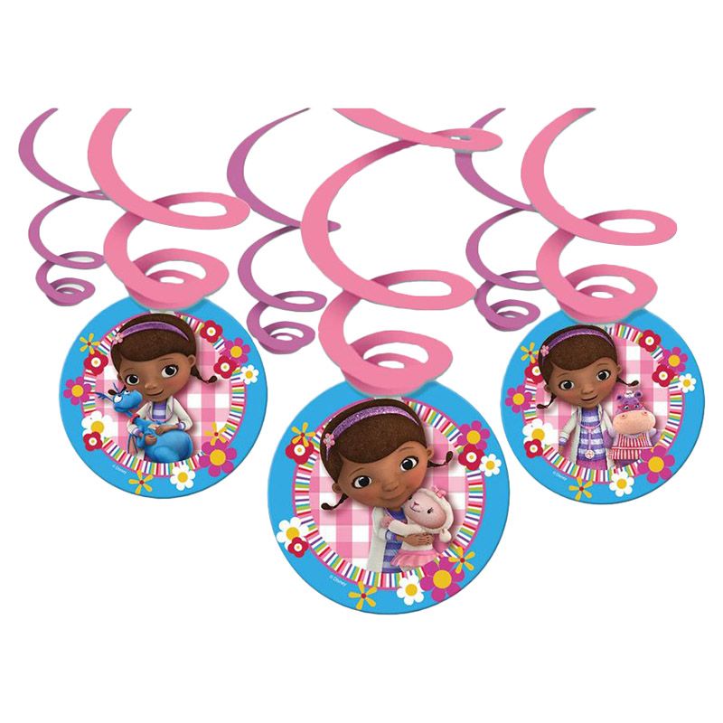 Doc Mcstuffins Swirl Decoration