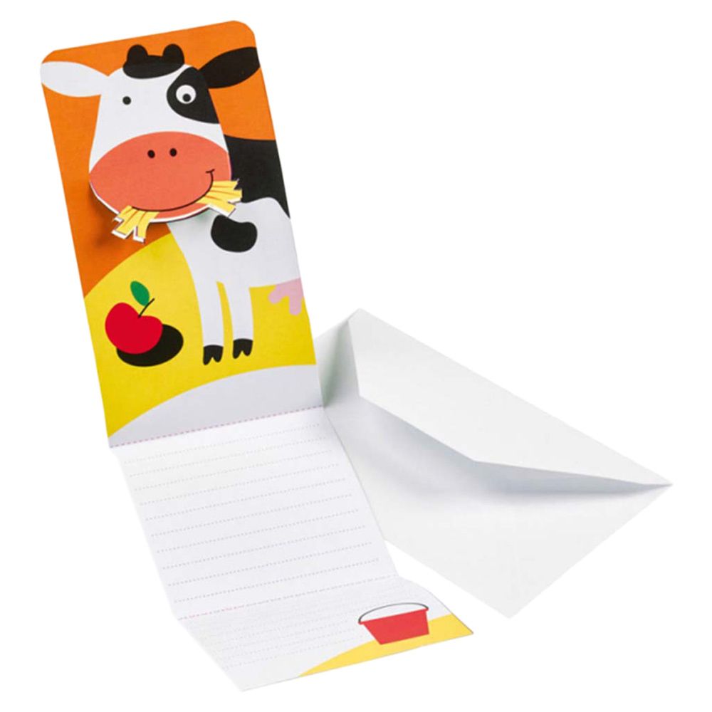 Farm Fun Invitation Cards (8pcs)