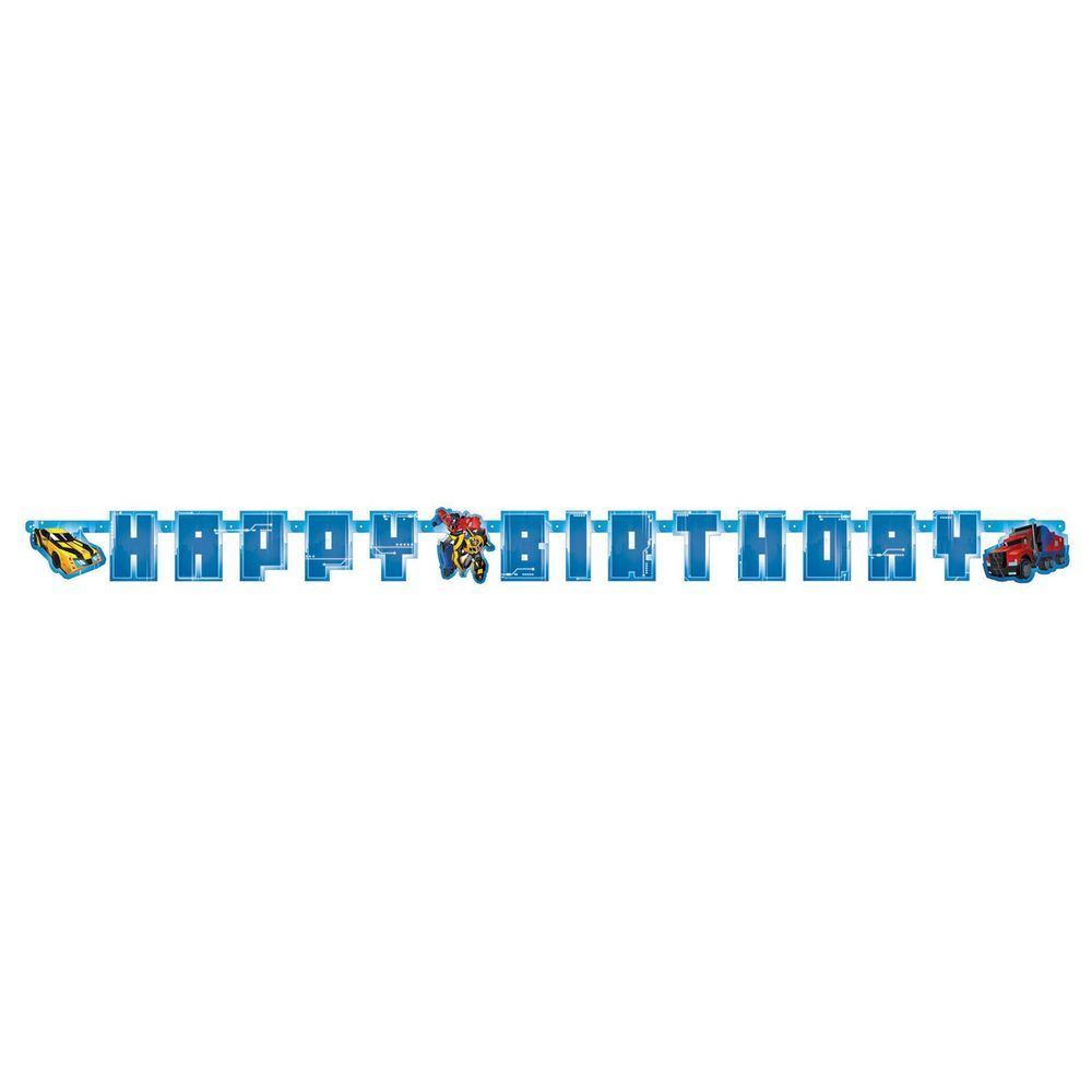 Transformer RID Letter Banner