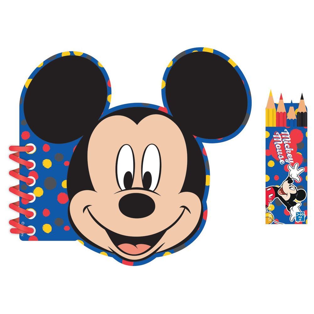 Mickey Mouse Activity Coloring Books 4pcs