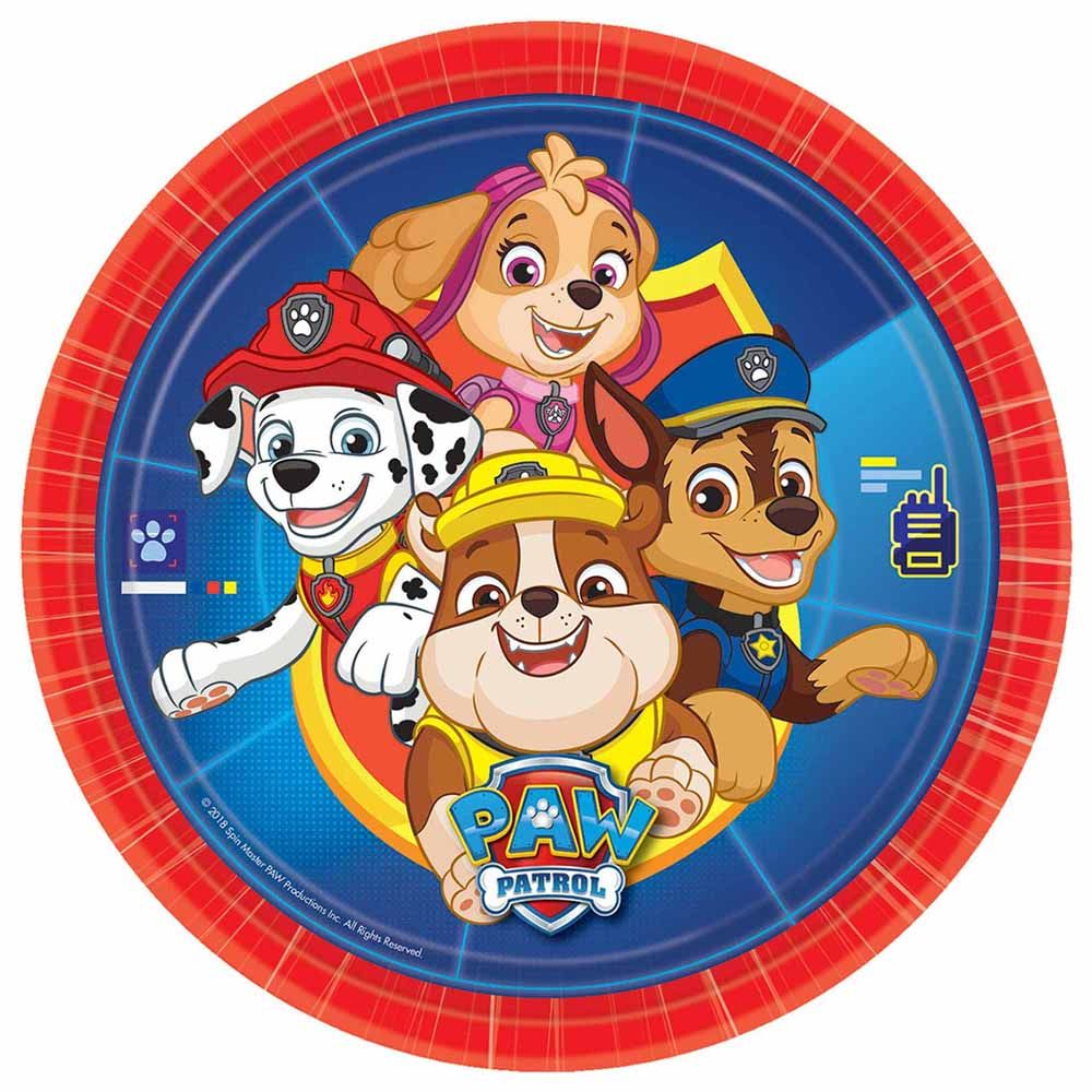 Amscan - Paw Patrol Paper Plates " Pack of 8