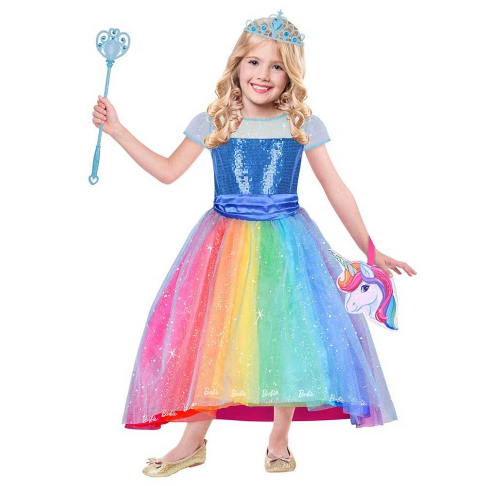 Child Barbie Rainbow Cove Deluxe Costume