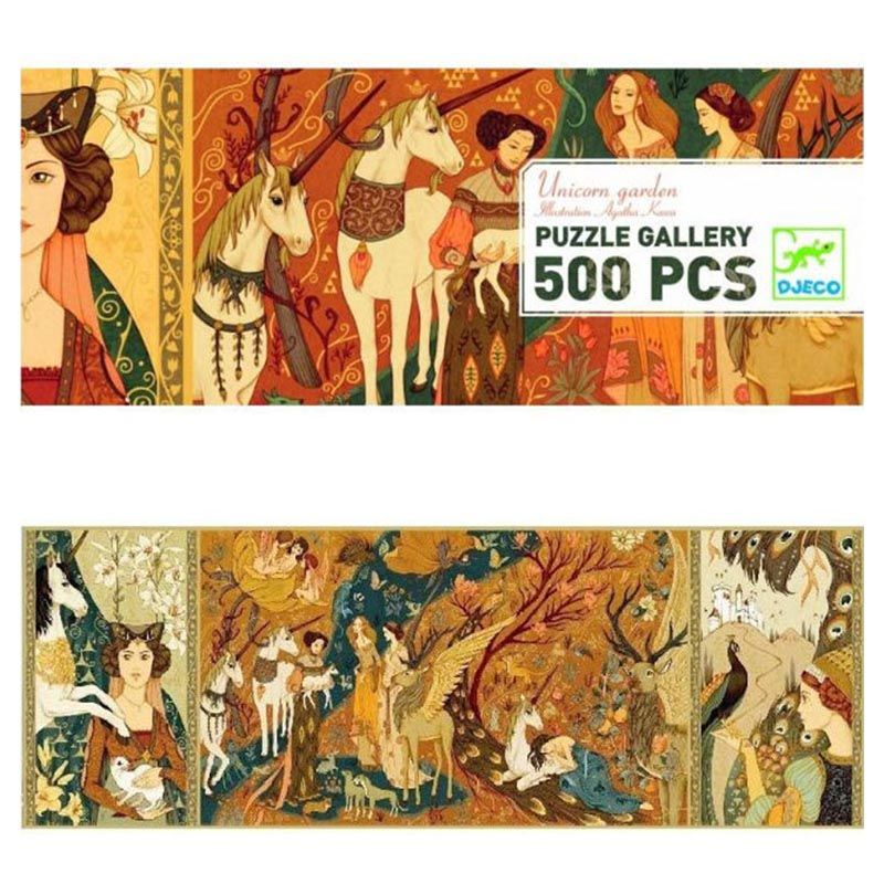 Djeco - Unicorn Garden Puzzle 500pcs