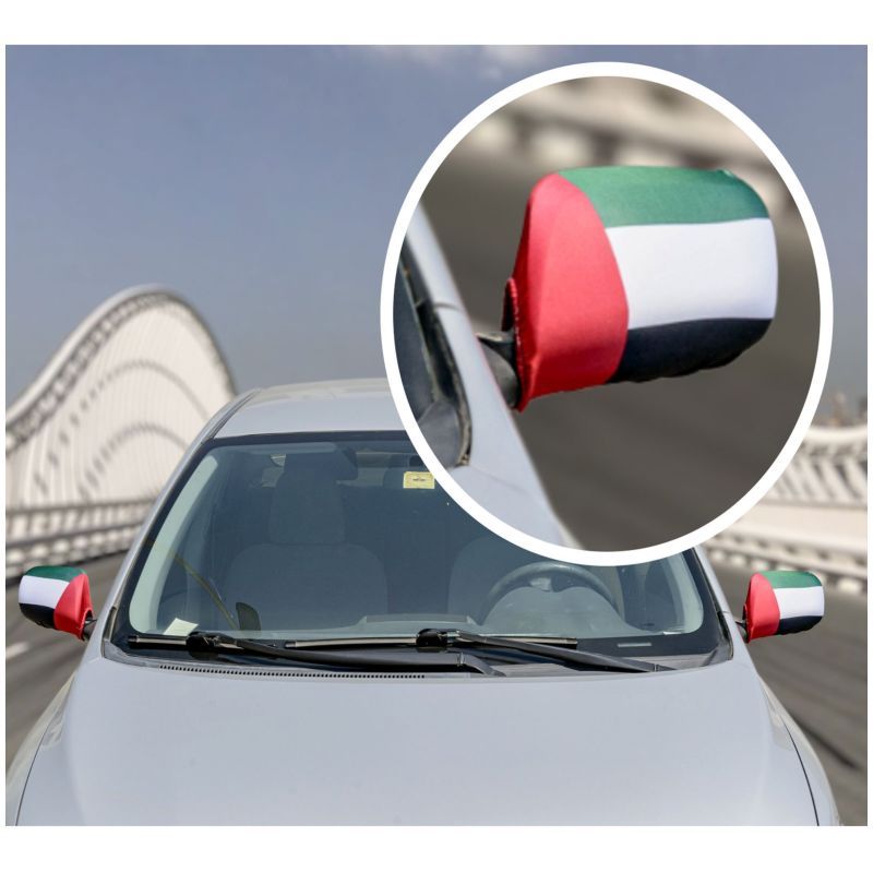 UAE Car Mirror Flags