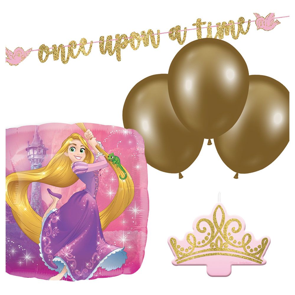 Party Center - Disney Princess Rapunzel Decoration Kit