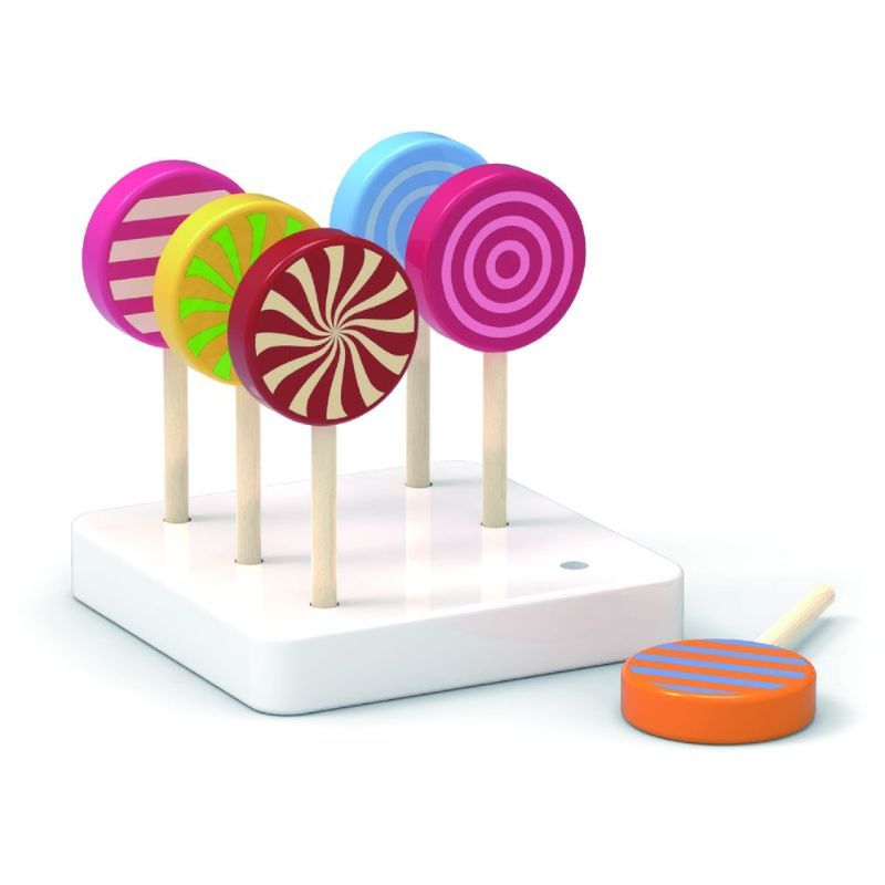 Viga - Play Food Lollipop Set - 6pcs