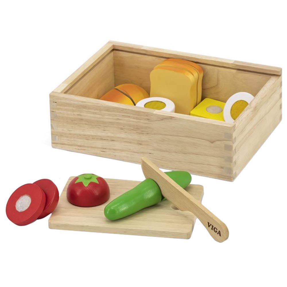 Viga - Wooden Breakfast & Chopping Board Set