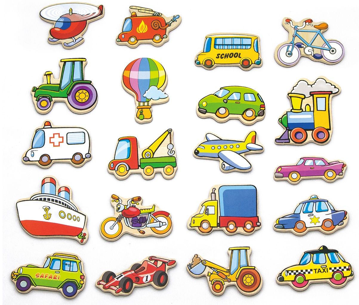 Viga - Magnetic Vehicles (20pcs)