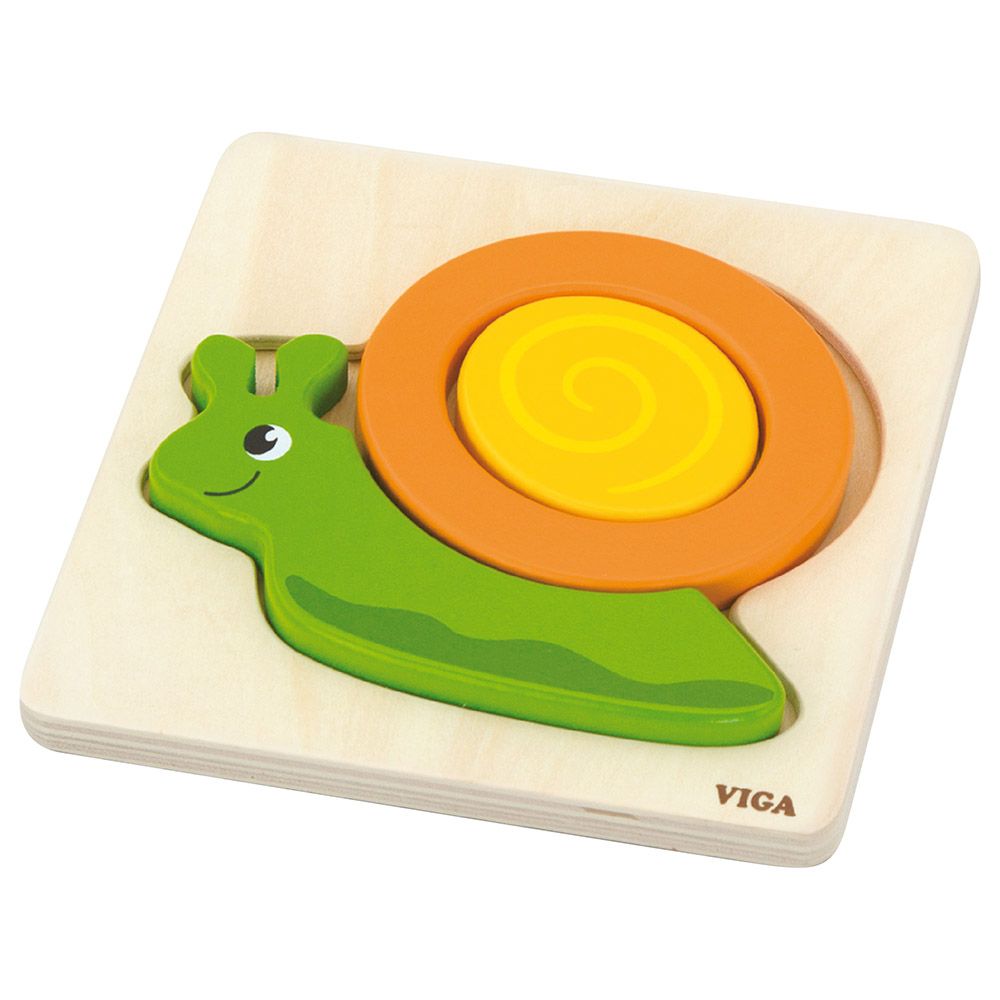 Viga - Shape block Puzzle - Snail