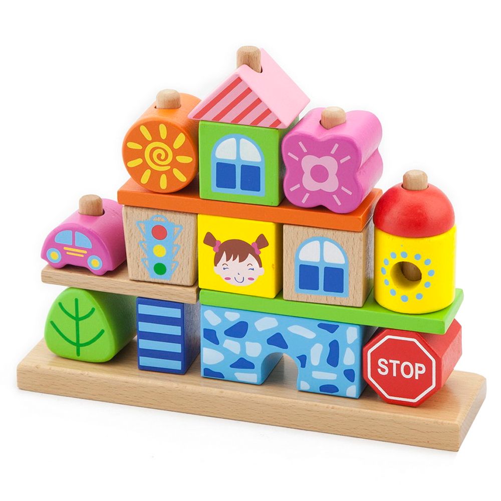 Viga - Stacking Blocks - City