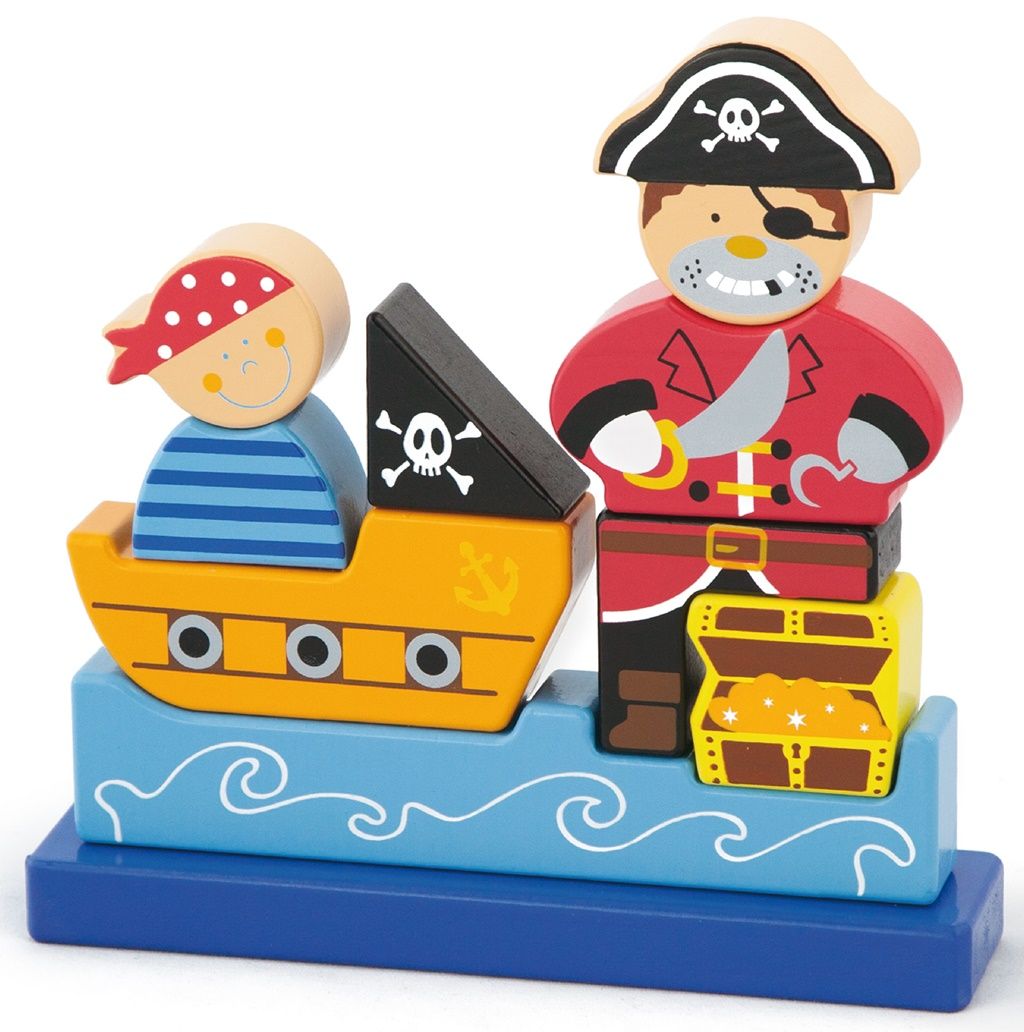 Viga - Magnetic Standing Puzzle - Pirate