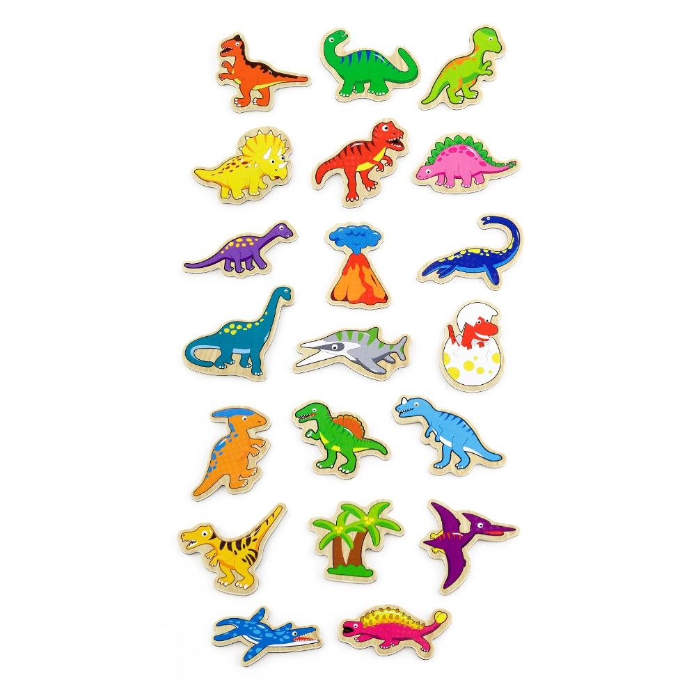 Viga - Magnetic Dinosaurs (20pcs)