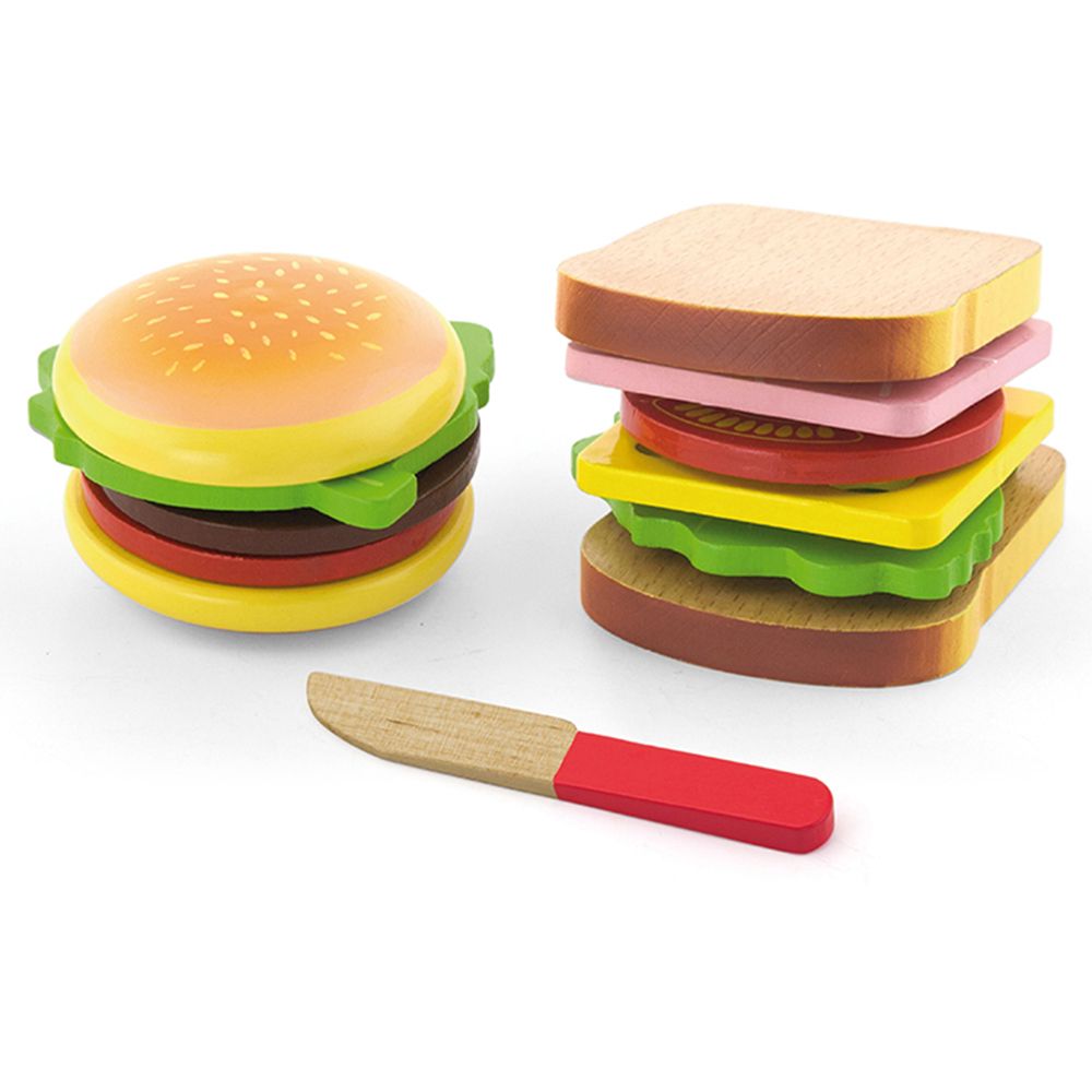 Viga - Playing Food - Build Your Own Burger & sandwich