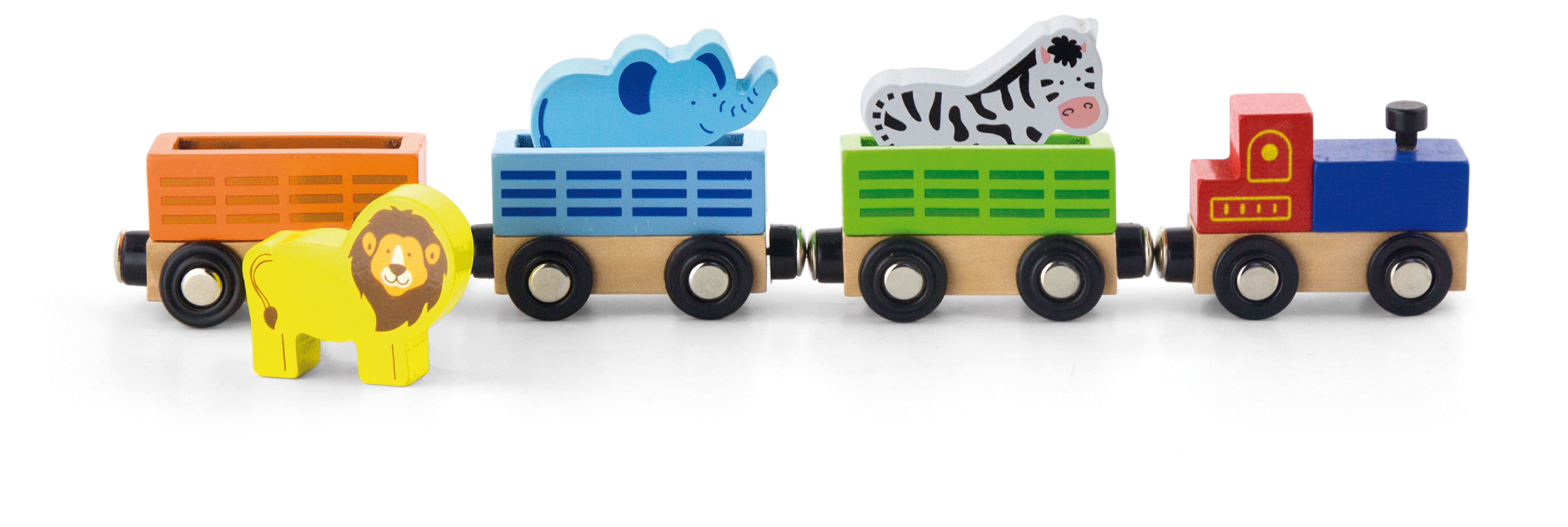 Viga Train Set Accessory -Wild Animals