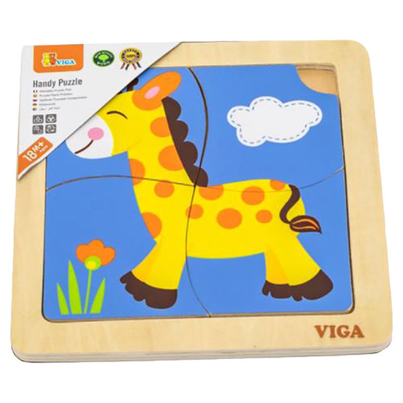 Viga - Handy Puzzle - Giraffe