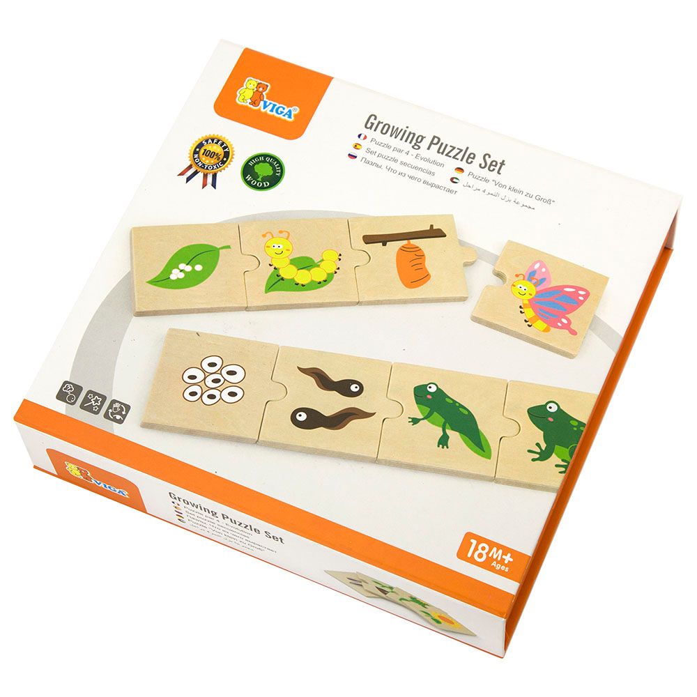 Viga - Growing Puzzle Set