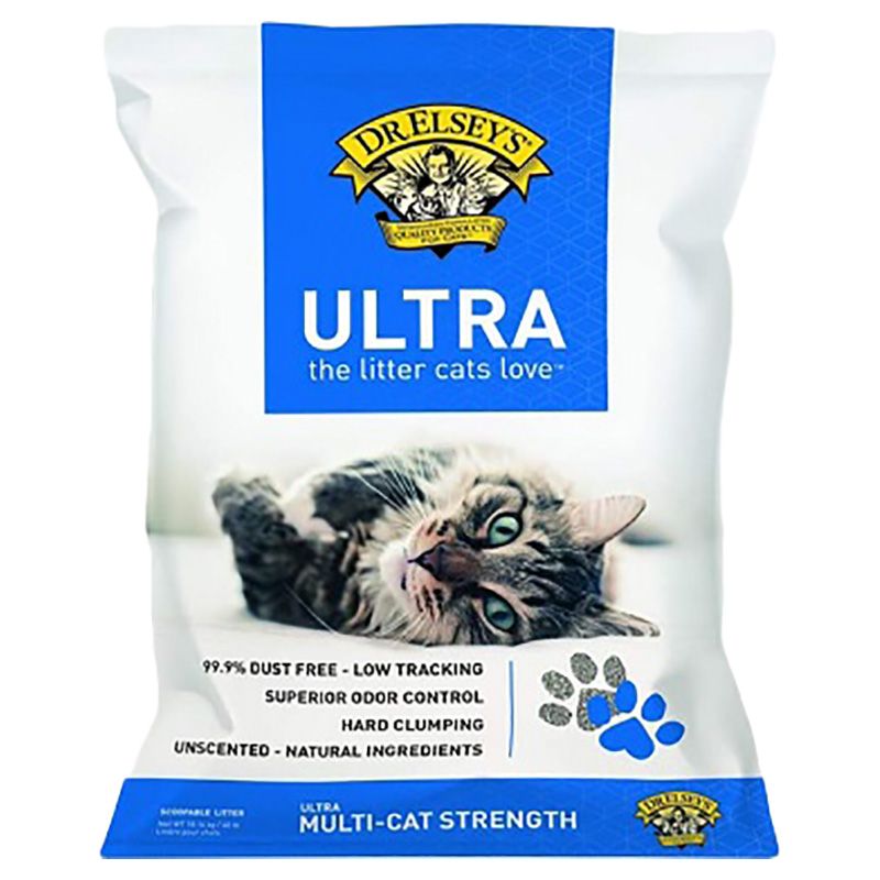 Dr Elsey's - Precious Cat Ultra Hard Non Scented Clay Litter 8kg