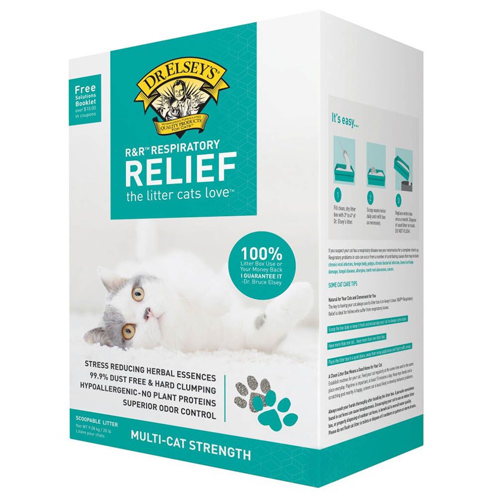 Dr Elsey's - R&R Respiratory Relief Clay Litter 9kg