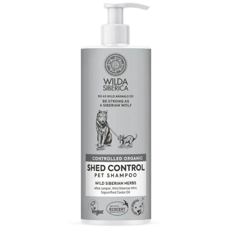 Wilda Siberica - Shed Control Pet Shampoo, 400ml