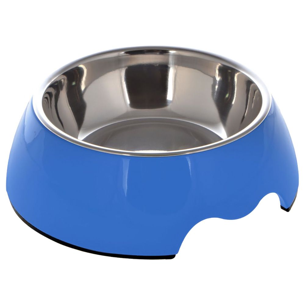 NutraPet - Melamine Round Bowl Small - Blue