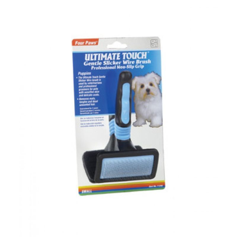 Four Paws Ultimate Touch Slicker Wire Brush - Puppies Gentle