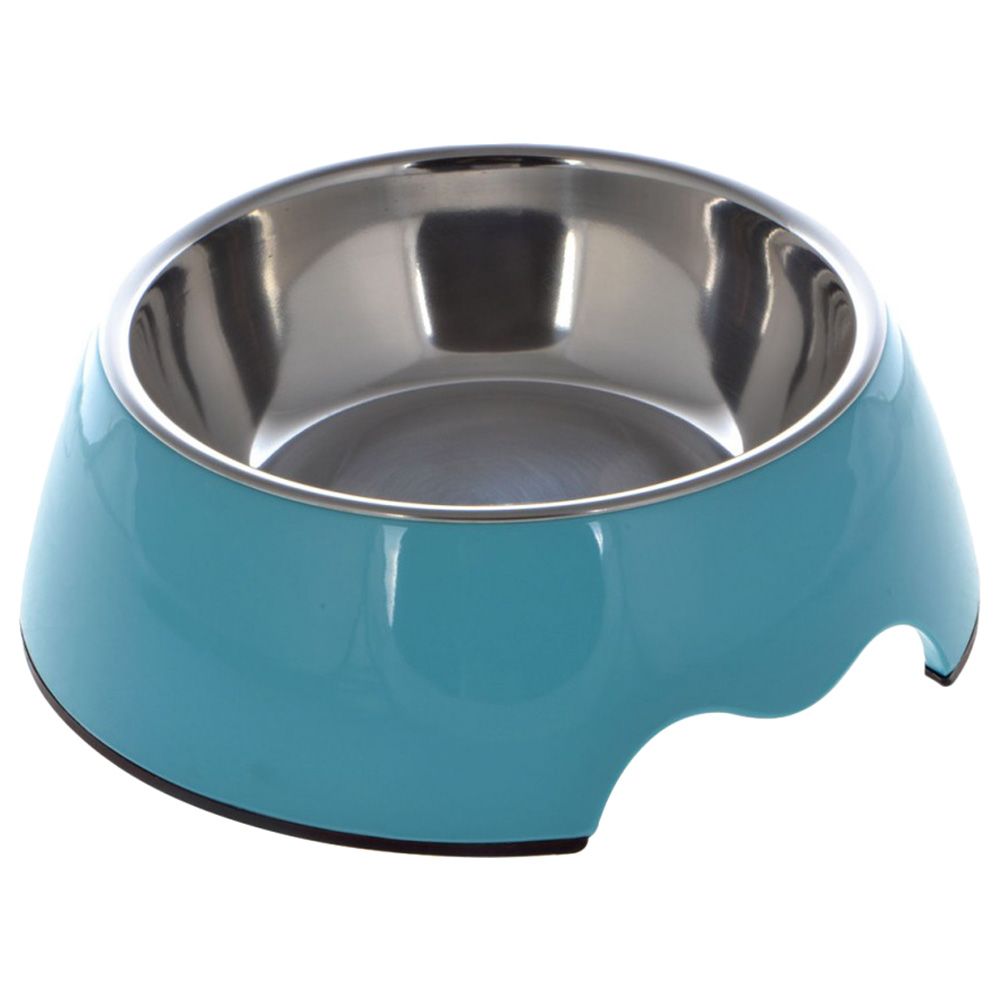 NutraPet - Melamine Round Bowl XL - Sky Blue