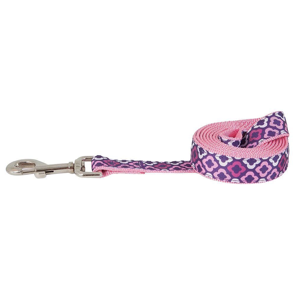 Petmate - Aspen Pet Dog Leash - Purple Geo