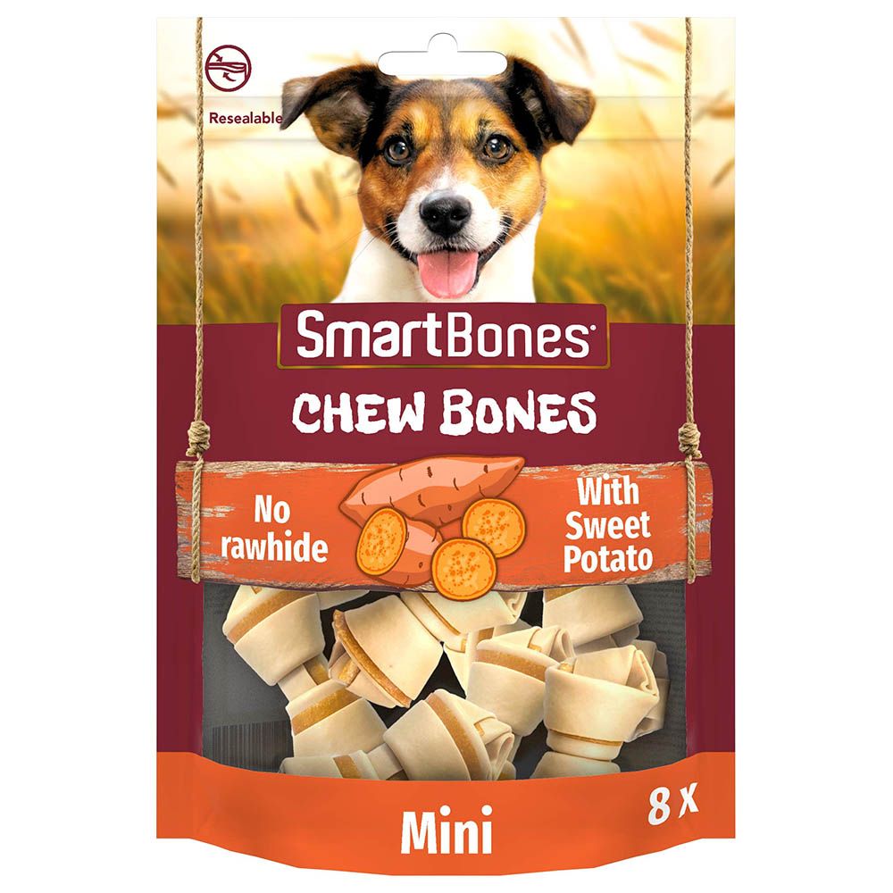 Smartbones - Sweet Potato Chew Bones Mini 8X