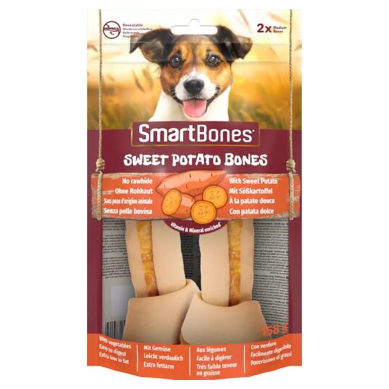 Smartbones - Sweet Potato Bones M 2X