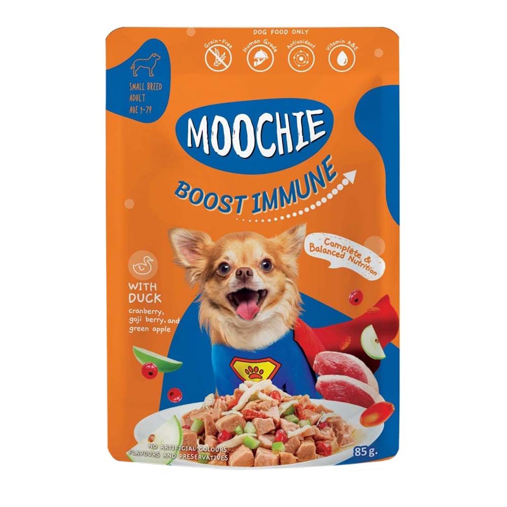 Moochie - Casserole w/ Duck - Boost Immune Pouch 85g