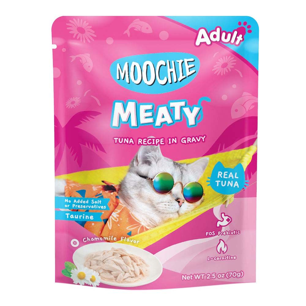 Moochie - Tuna Recipe in Gravy Pouch 70g