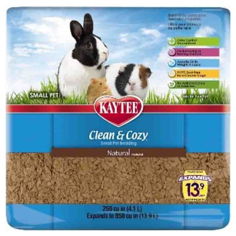 Kaytee - Clean & Cozy Pet Bedding Brown 250 cu in /4.1L