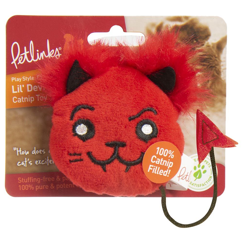 Petlinks - Lil Devil Catnip Filled Plush Cat Toys